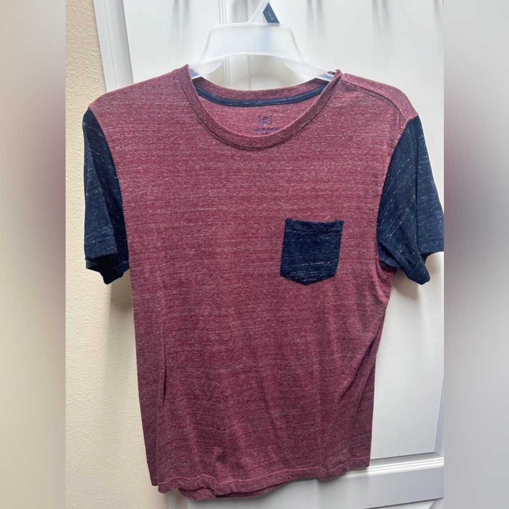 George Red and Blue Short Sleeve Tee